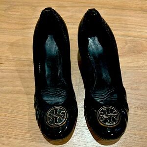 Black Tory Burch Heels Size 8